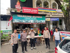 Polsek Bekasi Selatan Gelar Apel dan Patroli Gabungan 3 Pilar Jaga Kondusifitas Kamtibmas