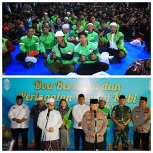 Hadiri Doa Bersama dan Peringatan Maulid Nabi, Kapolri Ajak Masyarakat Jaga Persatuan dan Kesatuan Untuk Memajukan Indonesia