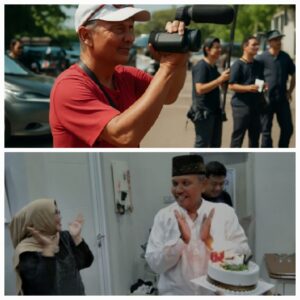 Pimpinan Redaksi Media Info Hukum Ferry Haras Memberikan Ucapan Spesial di Acara Milad Ketua PWRI (Persatuan Wartawan Republik Indonesia H.Suardi S.E
