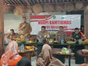 Kapolres Metro Bekasi Kota Gelar Ngopi Kamtibmas: Serap Aspirasi Warga Jatisampurna