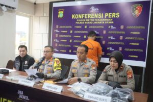 Polres Metro Jakarta Utara Ungkap Kasus Polisi Gadungan Rampas Motor Driver Ojol