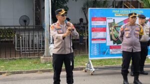 Polsek Pademangan Gelar Apel Malam Kedua Gesrek Festival 2025 Memanas, 43 Personel Polri Siaga Penuh di Ancol