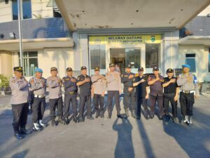 Apel “Sabuk Kamtibmas” Polsek Medansatria Perkuat Sinergi Jaga Keamanan Wilayah