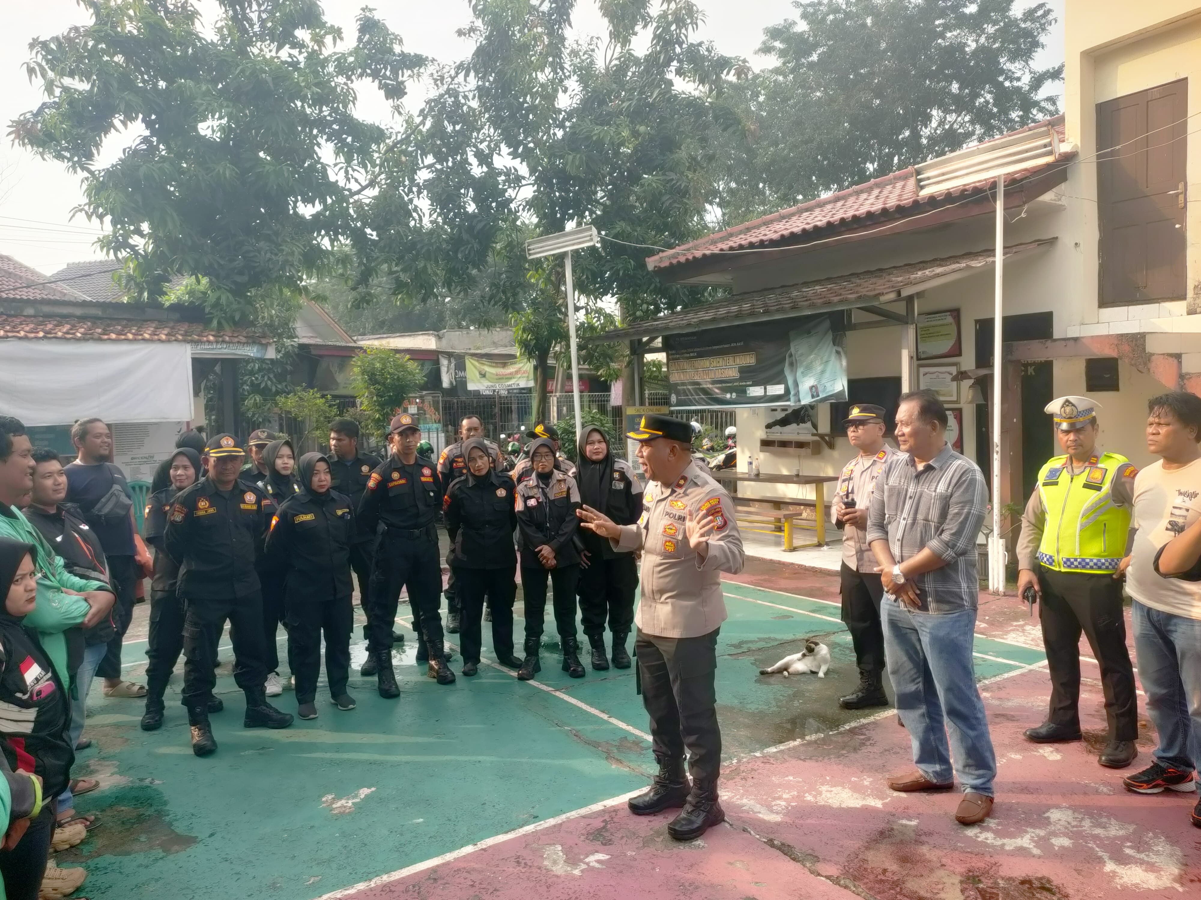 Apel Sabuk Kamtibmas, Sinergitas Polri dan Masyarakat Wujudkan Situasi Aman dan Kondusif di Bantargebang