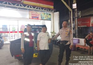 Tingkatkan Patroli Polsek Bekasi Barat Berikan Rasa Aman Kepada Masyarakat