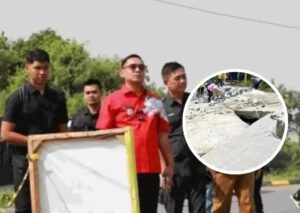 Pemkab Bekasi Gerak Cepat Perbaiki Jalan Cikarang Bekasi Laut (CBL) yang Amblas