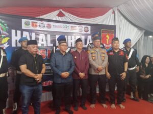 Kapolsek Bekasi Barat Hadiri Halal Bilhalal Keluarga Besar GIBAS 