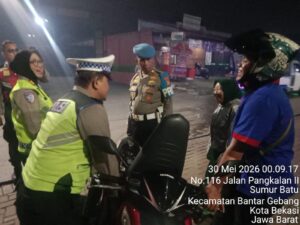POLSEK BANTAR GEBANG GELAR OKJ, OPS JAYA 21 DAN PATROLI SKALA SEDANG UNTUK CEGAH TAWURAN, GENK MOTOR DAN KEJAHATAN JALANAN