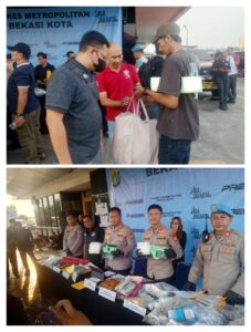Polres Bekasi Kota Ungkap 102 Kasus Narkoba & Obat Keras, 121 Tersangka Diamankan