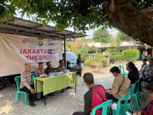 Jaga Jakarta On The Spot, Polsek Bantar Gebang Serap Aspirasi Warga Perkuat Sinergi Kamtibmas