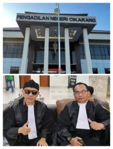 Gelar Pembelaan di PN Cikarang, Tim Penasihat Hukum YLBH Sahaya Dharma Indonesia Minta Terdakwa Anto Mujiatno Dijatuhi Pidana Pengawasan
