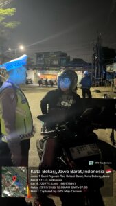Polsek Bekasi Barat Intensifkan Razia Stasioner dan Patroli Cegah Kejahatan Jalanan serta Tawuran