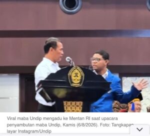 GERAKAN MABA UNDIP KULITI HARGA BERAS ALOR DI DEPAN MENTAN : PENGAMAT HUKUM DAN ADVOKAT BEKASI TEGAS SEBUT AKSI INTEGRITAS HUKUM DAN TELADAN KEPEMIMPINAN MASA DEPAN !
