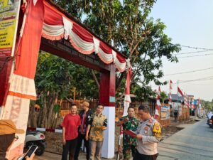 Penilaian Lomba Gapura dan K-3 Tingkat Kelurahan Cimuning Berlangsung Tertib dan Kondusif