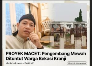 BONGKAR SKANDAL MANGKRAK 7 TAHUN PASAR KRANJI: KEJATI JABAR MINTA TAMBAHAN DOKUMEN, KONGKALIKONG SISTEMIK MULAI DIBEDAH !