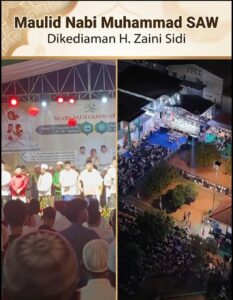 Zaini Sidi Gelar Tabligh Akbar Maulid Nabi, Dihadiri Wali Kota Tri dan Kapolres Bekasi Kota, 5.000 Jamaah Tumpah Ruah