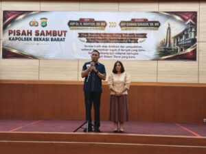 Muspika dan Tokoh Masyarakat Hadiri Pisah Sambut Kapolsek Bekasi Barat