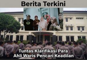 DUKUNG PEMBERANTASAN MAFIA TANAH, KASUS DUGAAN PERANG GELAP DI DAERAH CIKARANG MULAI TERANG : UNIT RESMOB POLRES METRO BEKASI PERIKSA SAKSI DAN AHLI WARIS !
