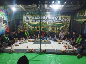Polisi Bersama Masyarakat, Bhabinkamtibmas Bintara Hadiri Peringatan Maulid Nabi Muhammad SAW di Gardu 09 FBR
