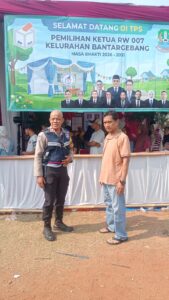 POLISI BERSAMA MASYARAKAT, POLSEK BANTARGEBANG SERAP ASPIRASI WARGA MUSTIKASARI