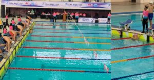 Bawa Semangat Sportivitas, Kapolsek Bekasi Selatan Raih Juara 2 Renang Estafet Internasional