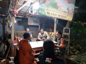 POLISI BERSAMA MASYARAKAT, POLSEK BANTARGEBANG SERAP ASPIRASI WARGA MUSTIKAJAYA