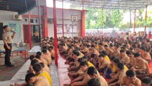 Polsek Bekasi Barat Sosialisasikan Penerimaan Siswa SMA Kemala Taruna Bhayangkara